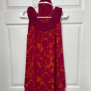 Cabi Pink/Orange Tunic with Scarf